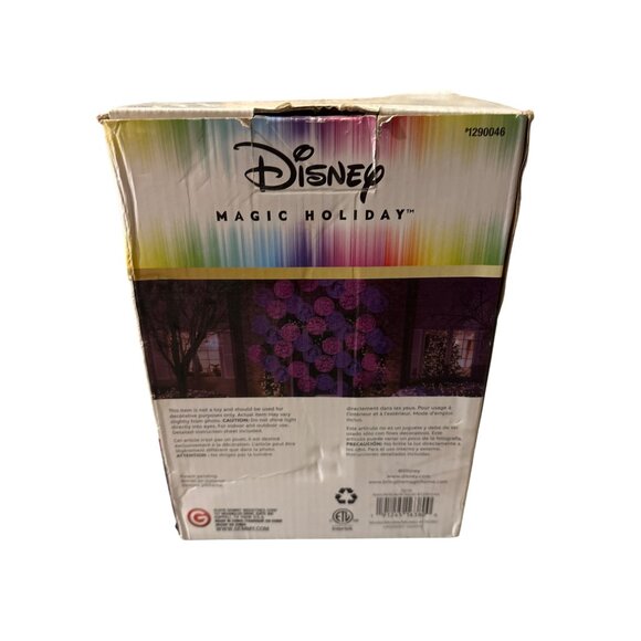 Disney Magic Holiday LED Projection Spotlight Pink Blue Purple Princess Christma - Picture 4 of 6